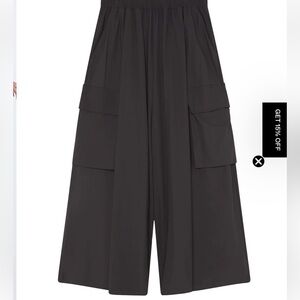 RUTI cargo skirt pants  M/L black mint